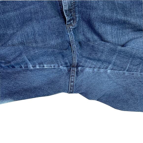 Lee Classic Fit Straight Leg Blue Jeans - At the Waist - Plus Size 16 Petite - Picture 9 of 14